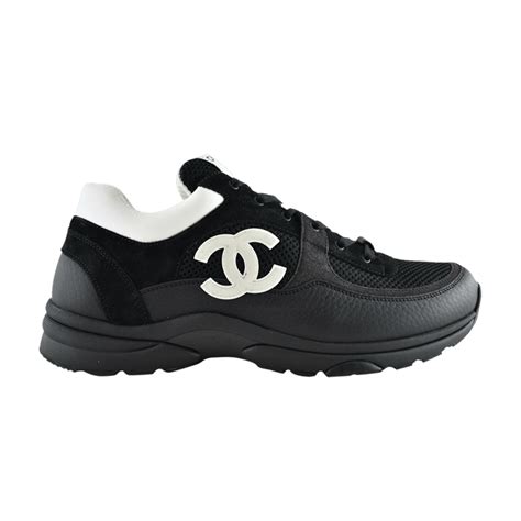 chanel trainers black|Chanel sneakers clearance.